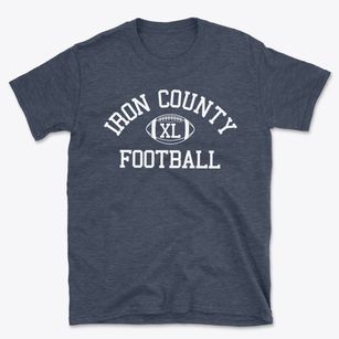 Iron County C-4 High School Classic Football Basic T-Shirt