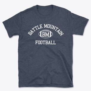 Battle Mountain High School Classic Football Basic T-Shirt