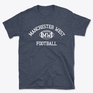 Manchester High School West Classic Football Basic T-Shirt