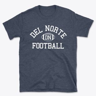 Del Norte High School Classic Football Basic T-Shirt