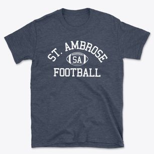 Saint Ambrose School Classic Football Basic T-Shirt