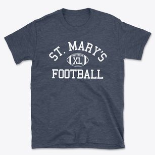 Saint Mary's Cyprian School Classic Football Basic T-Shirt
