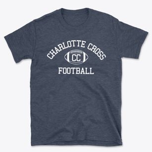 Charlotte Cross Early Childhood Center Classic Football Basic T-Shirt