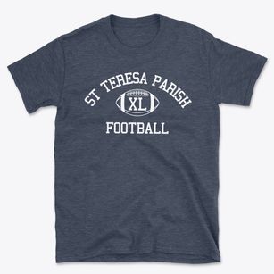 St Teresa Parish Classic Football Basic T-Shirt