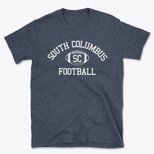 South Columbus High School Classic Football Basic T-Shirt