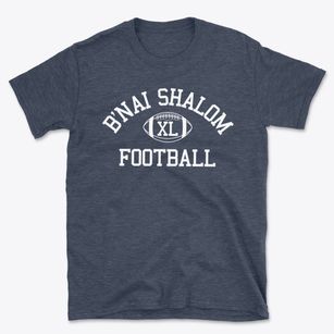 B'nai Shalom Day School Classic Football Basic T-Shirt