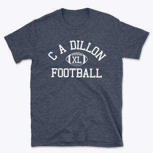 C A Dillon School Classic Football Basic T-Shirt