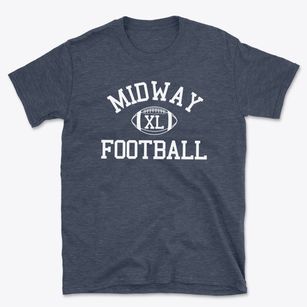 Midway High School Classic Football Basic T-Shirt