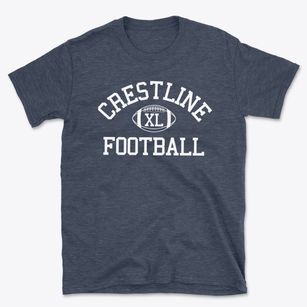Crestline High School Classic Football Basic T-Shirt