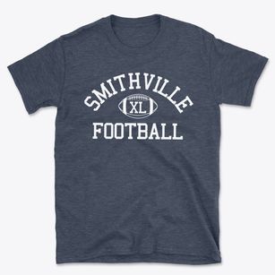 Smithville High School Classic Football Basic T-Shirt