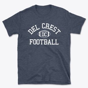 Del Crest Junior High School Classic Football Basic T-Shirt