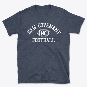 New Covenant Christian School Classic Football Basic T-Shirt