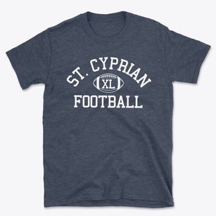 Saint Cyprian Junior School Classic Football Basic T-Shirt