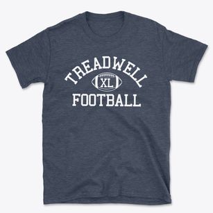 Treadwell High School Classic Football Basic T-Shirt