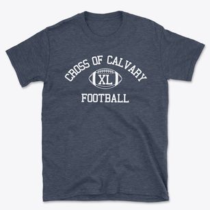 Cross Of Calvary Lutheran School Classic Football Basic T-Shirt