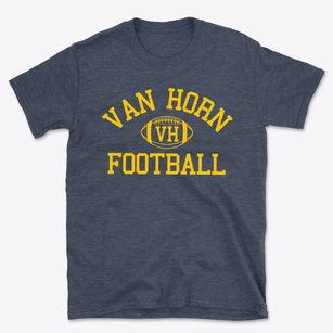 Van Horn High School Classic Football Basic T-Shirt