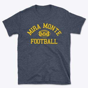 Mira Monte High School Classic Football Basic T-Shirt