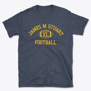 James M Stuart Career Center Classic Football Basic T-Shirt