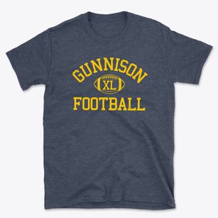 Gunnison High School Classic Football Basic T-Shirt