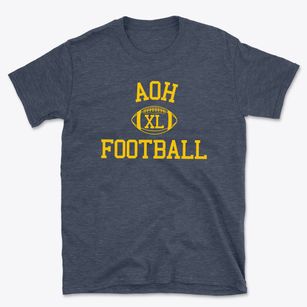 Aoh Christian School Classic Football Basic T-Shirt