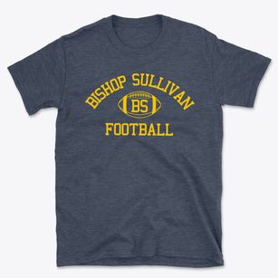 Bishop Sullivan Catholic High School Classic Football Basic T-Shirt