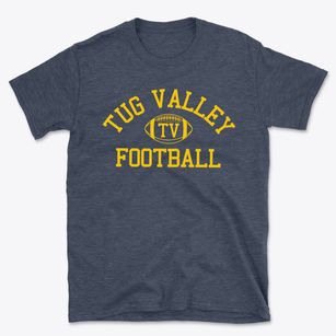 Tug Valley High School Classic Football Basic T-Shirt