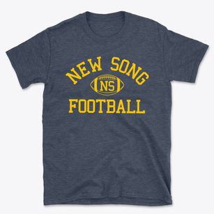 New Song Christian School Classic Football Basic T-Shirt