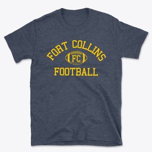 Fort Collins High School Classic Football Basic T-Shirt