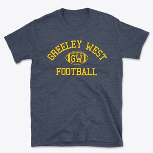 Greeley West High School Classic Football Basic T-Shirt
