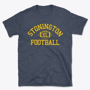 Stonington High School Classic Football Basic T-Shirt