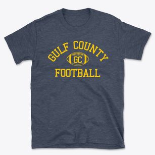 Gulf County Adult School Classic Football Basic T-Shirt