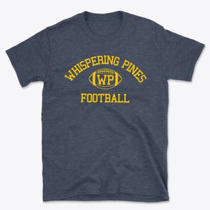 Whispering Pines School Classic Football Basic T-Shirt