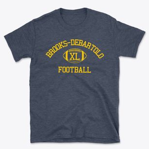 Brooks-debartolo Collegiate High School Classic Football Basic T-Shirt