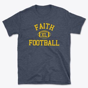Faith Lutheran School Classic Football Basic T-Shirt