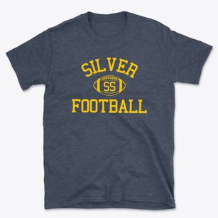 Silver Star Center Classic Football Basic T-Shirt
