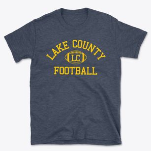 Lake County High School Classic Football Basic T-Shirt