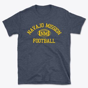Navajo Lutheran Mission School Classic Football Basic T-Shirt