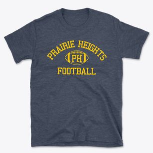 Prairie Heights High School Classic Football Basic T-Shirt