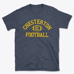 Chesterton High School Classic Football Basic T-Shirt