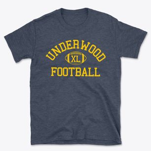 Underwood High School Classic Football Basic T-Shirt