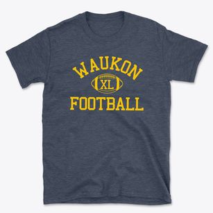 Waukon Senior High School Classic Football Basic T-Shirt