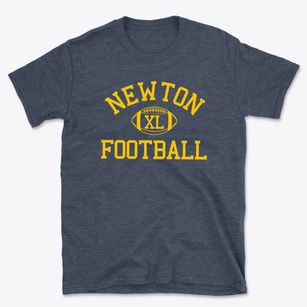Newton Christian School Classic Football Basic T-Shirt
