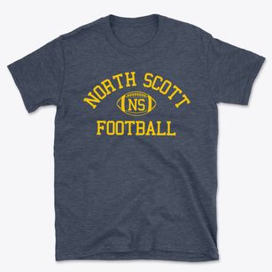North Scott Junior High School Classic Football Basic T-Shirt