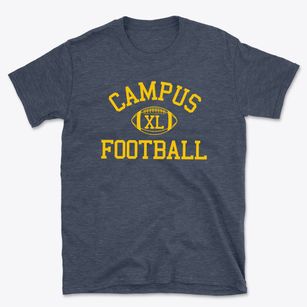 Campus High School Classic Football Basic T-Shirt