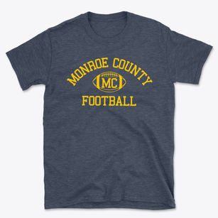 Monroe County High School Classic Football Basic T-Shirt