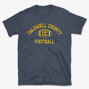 Caldwell County Primary School Classic Football Basic T-Shirt
