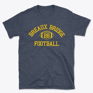 Breaux Bridge Junior High School Classic Football Basic T-Shirt
