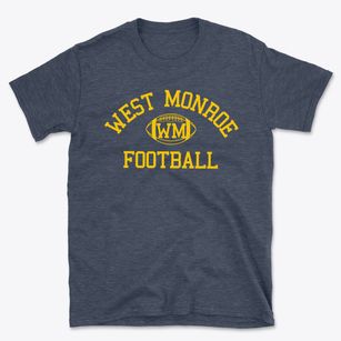 West Monroe High School Classic Football Basic T-Shirt
