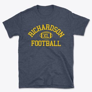 Richardson High School Classic Football Basic T-Shirt