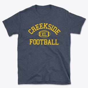 Creekside Junior High School Classic Football Basic T-Shirt